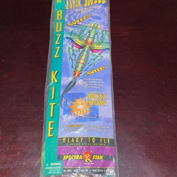 Vintage 1999 NEW! “ Flynin Bugzzz” 31” inch, Praying Mantis, by Spectra Star - Picture 6 of 10